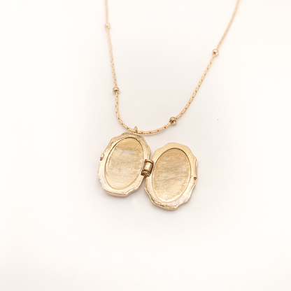 Pendente Locket | Farfalla | Retrò