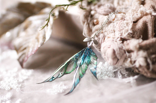 Sea of Jewels | Collana Ali di fata | Fatto a mano