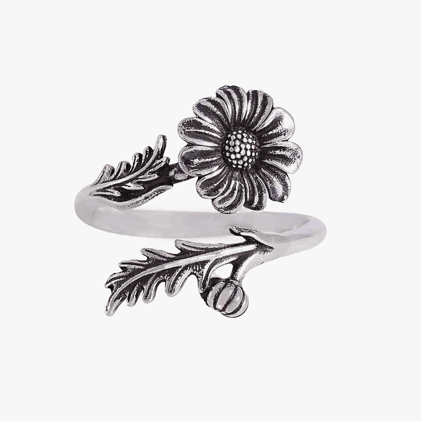 Anelli regolabili in argento sterling | Margherita | Fairtrade