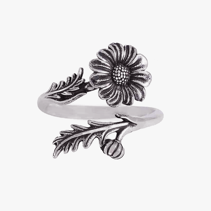 Anelli regolabili in argento sterling | Margherita | Fairtrade