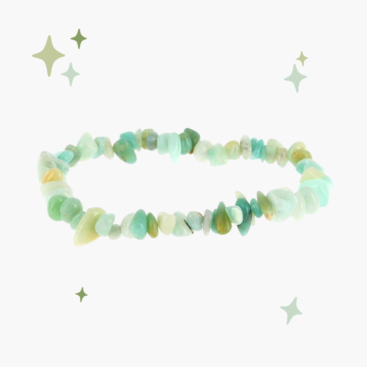 Bracciale in amazzonite AA
