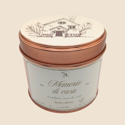 MEMORIE DI CASA | Candela profumata | Cera di soia | fragranza di Grasse