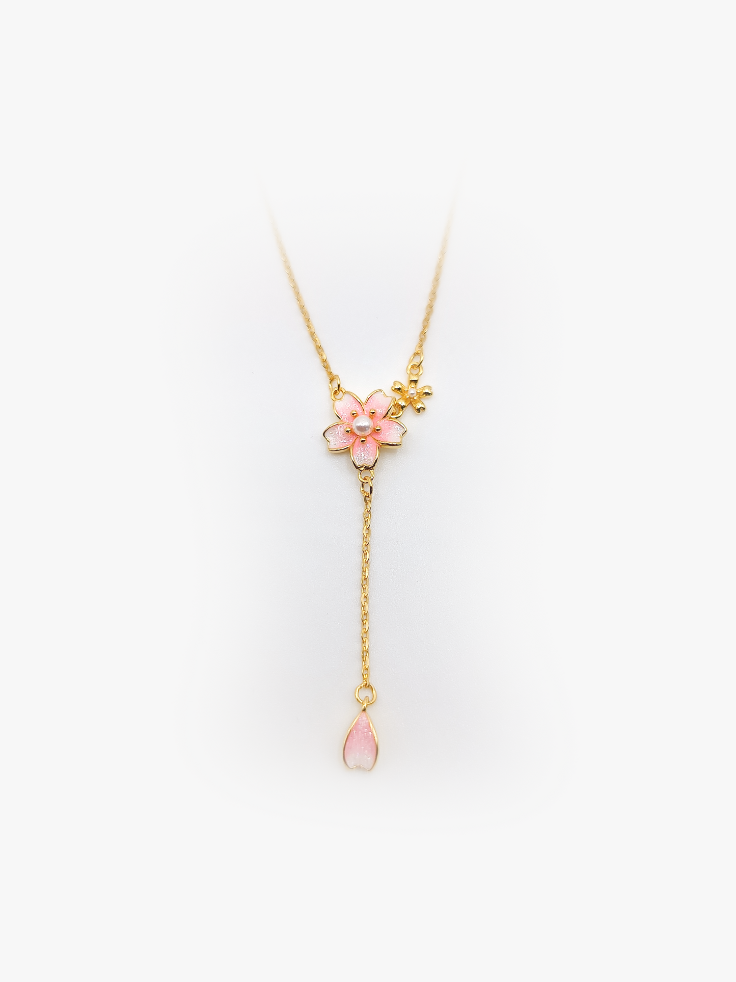 Cherry Necklace | Zirconia | Sterling Silver