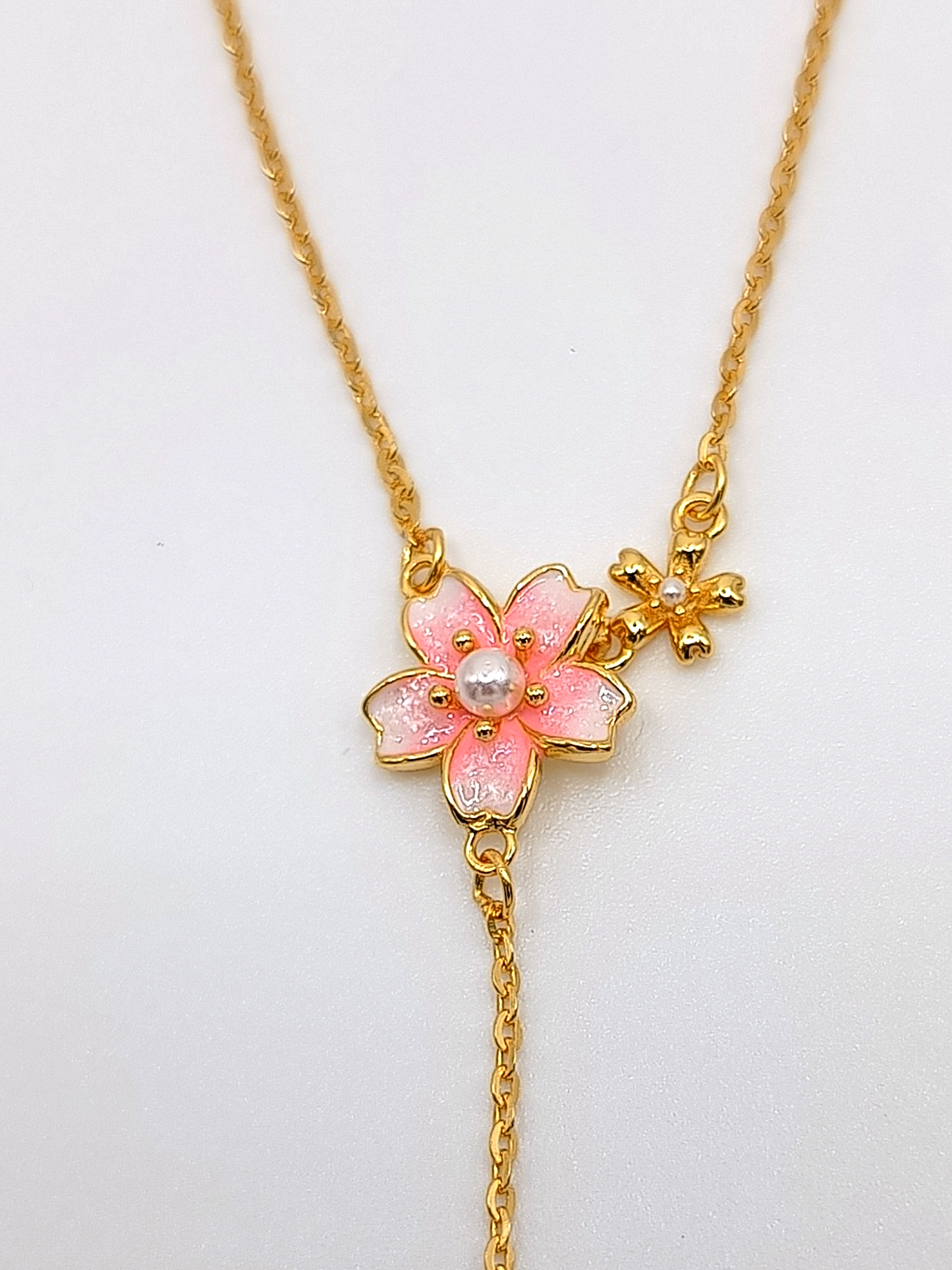 Cherry Necklace | Zirconia | Sterling Silver