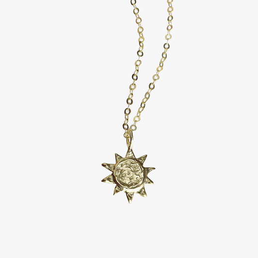 Collana NAISSANCE | Sole | Argento | Oro 18K