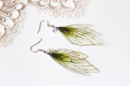 Eden | Orecchini Ali di fata | Fatto a mano