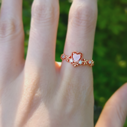 Anello Secret Garden | Zirconi | Cuore