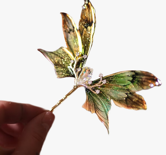 Wood of Tears | Hair clip | Swarovski | Handmade