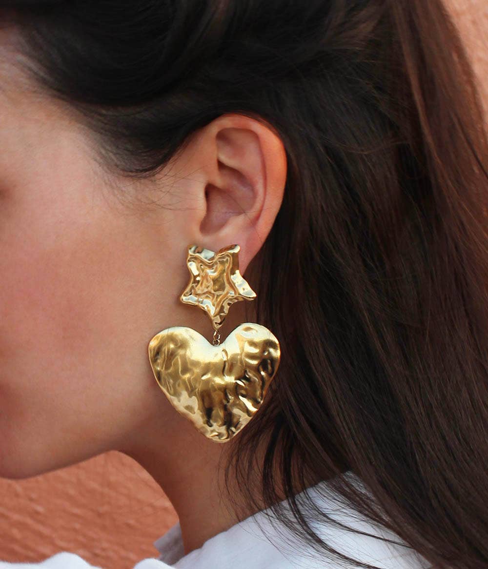 Narciso Earrings | Gold | Handmade