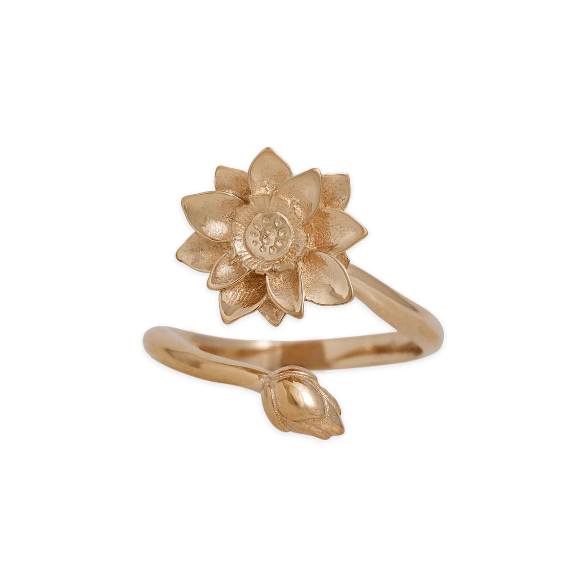 Anelli con Fiori di Nascita Regolabili: Luxe Silver Plate / Maggio - Mughetto