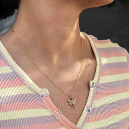Collana Falena | Bronzo | FairTrade