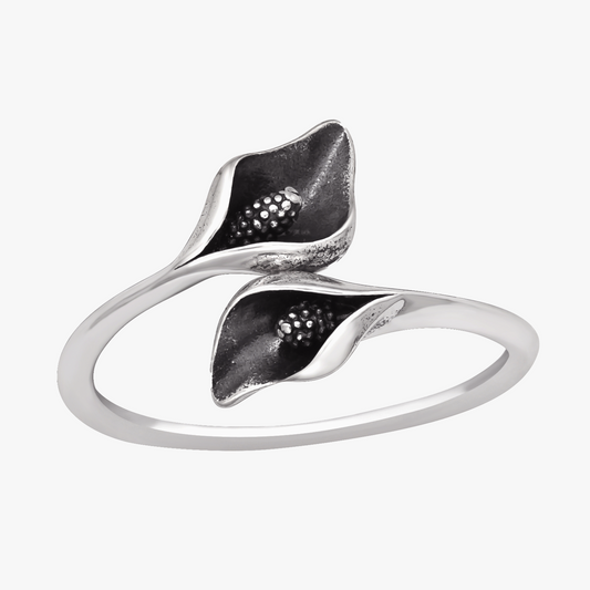 Calla | Anello Calla | Argento 925 |  E-coat