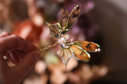 Wood of Tears | Hair clip | Swarovski | Handmade