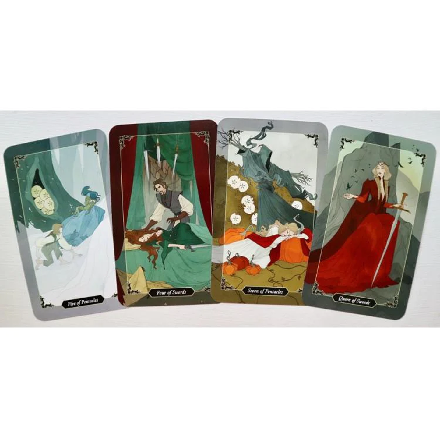 Mini Tarot Cards | Dark Wood | Abigail Larson | Llewellyn Publications,us
