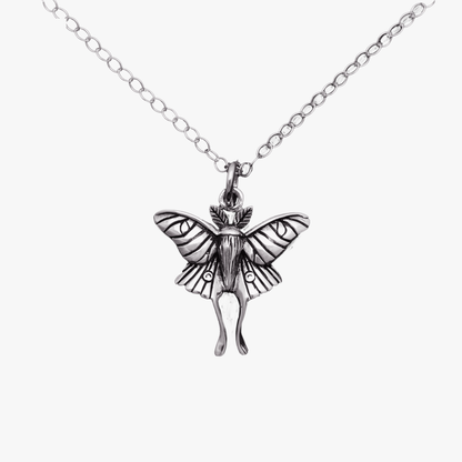Collana Falena | Argento Sterling Riciclato | Fairtrade