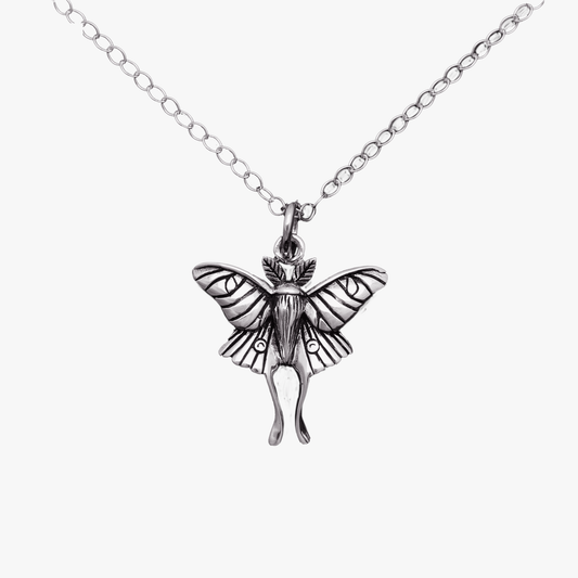 Collana Falena | Argento Sterling Riciclato | Fairtrade