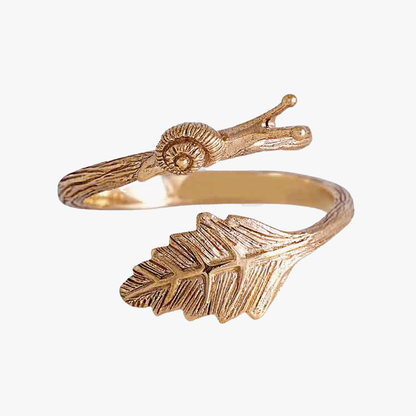 Anello Chiocciolina | regolabile | Bronzo | FairTrade