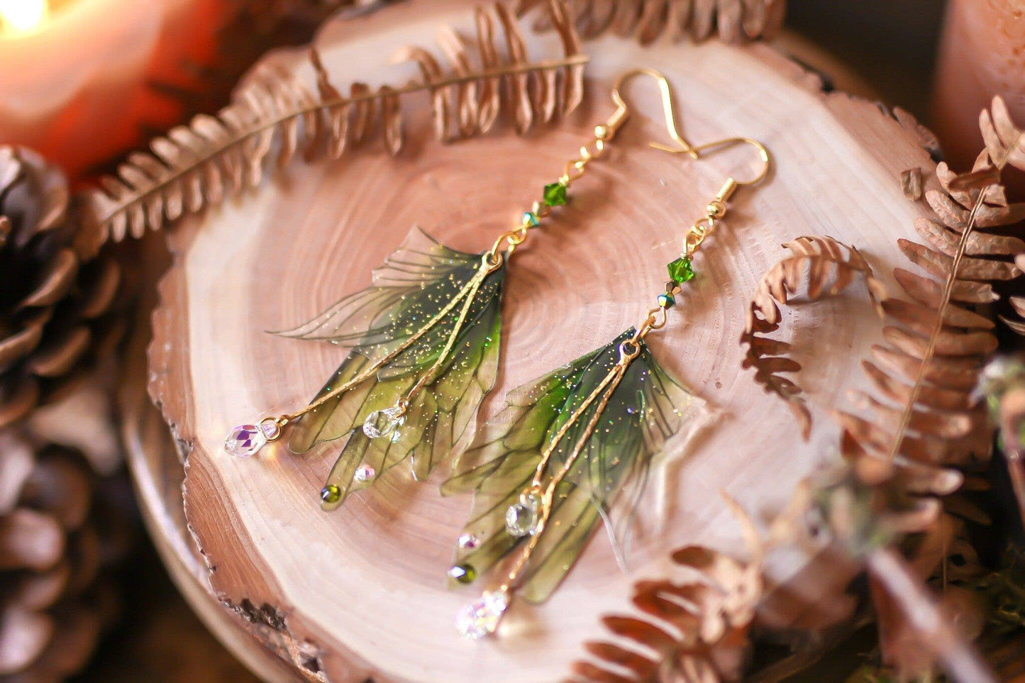 Enchanted Meadow | Orecchini Fatati | Swarovski | Fatto a mano