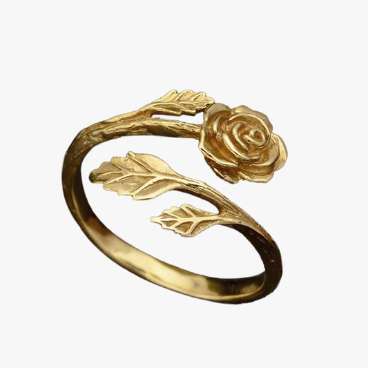 Anello Rosa | regolabile | Bronzo | FairTrade