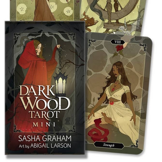 Mini Tarot Cards | Dark Wood | Abigail Larson | Llewellyn Publications,us