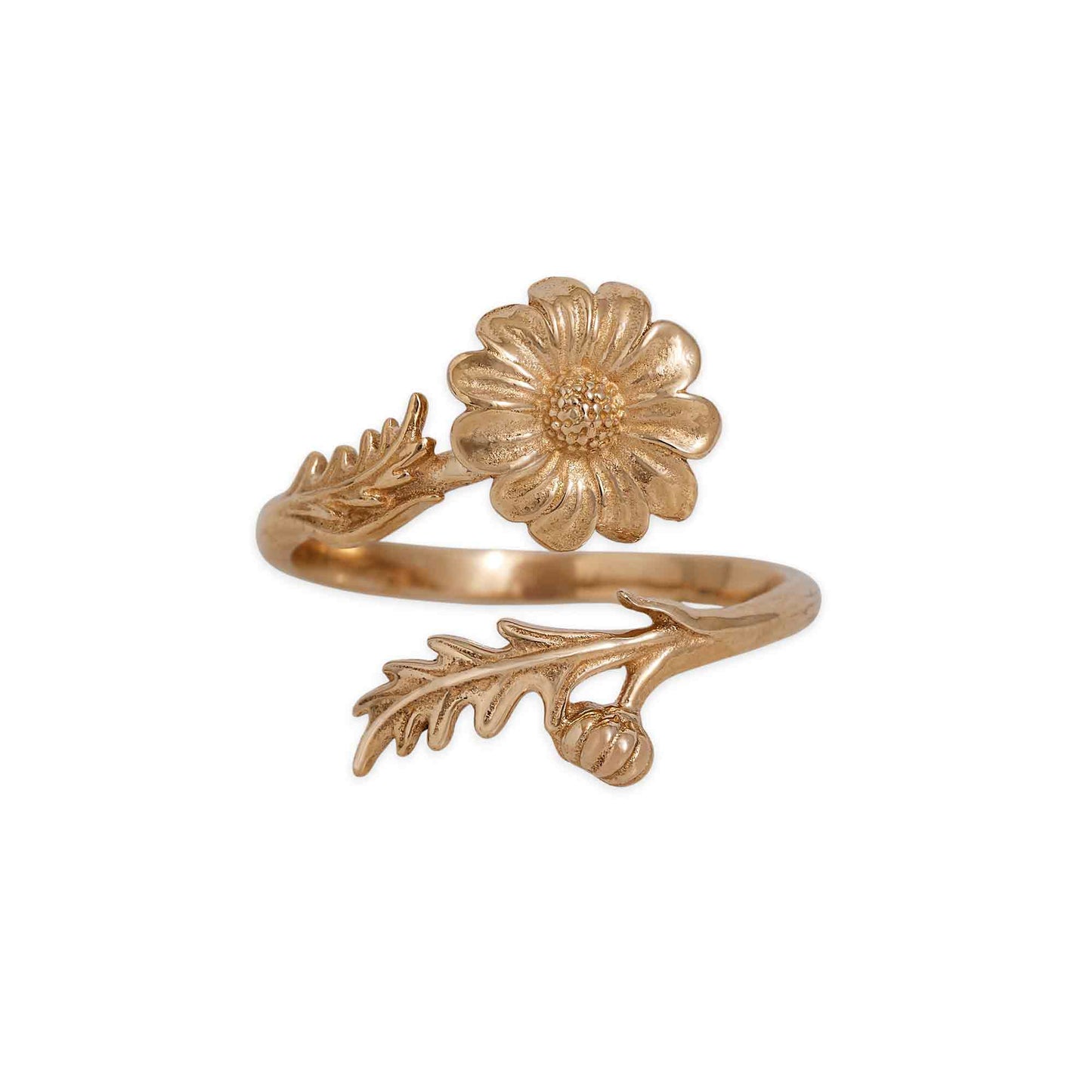 Anelli con Fiori di Nascita Regolabili: Luxe Silver Plate / Maggio - Mughetto