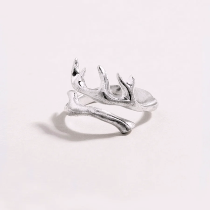 Anello SAKARA | Argento sterling artigianale con design a corna