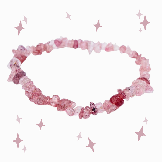 Bracciale in Quarzo Fragola Barocco | Alta qualità