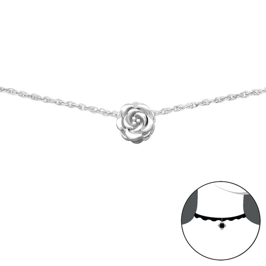 Roisin | Chocker Rosa | Argento 925 |  E-coat
