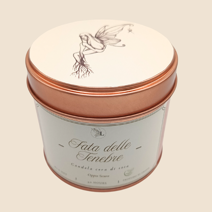 Candela da 180 g con fragranza di Grasse Fata delle Tenebre