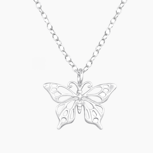 Ciondolo farfalla mini in Argento Sterling 925