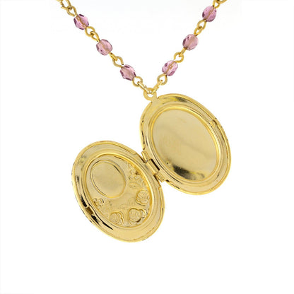 Rosamund | Medaglione rosa