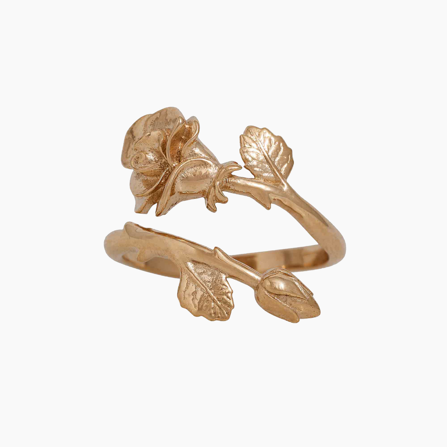 Anello Rosa  Regolabile in Bronzo