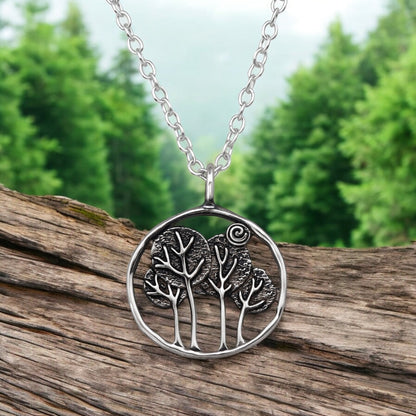 Sylvaris | Collana Foresta in Argento 925