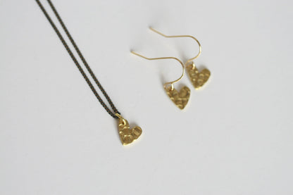 Gioielli Cuore delicato | Ottone | Artigianale