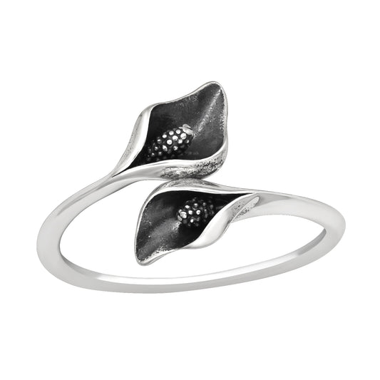 Calla | Anello Calla | Argento 925 |  E-coat