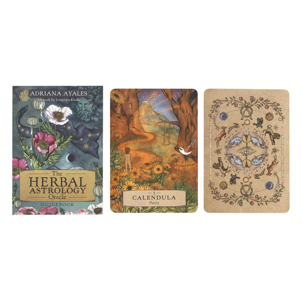 The Herbal Astrology Oracle Cards | Carte Tarocchi | Adriana Ayales