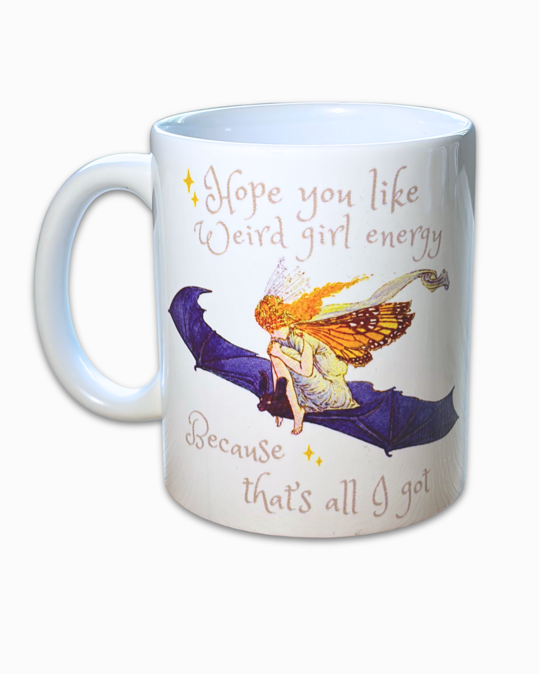 "Weird Girl Club" Tazza in Ceramica