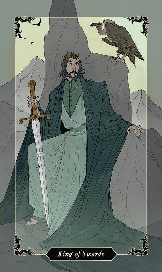 Mini Tarot Cards | Dark Wood | Abigail Larson | Llewellyn Publications,us