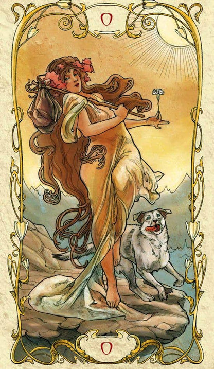 Tarocchi | Mucha | Art Nouveau | Lo Scarabeo