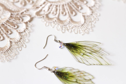 Eden | Orecchini Ali di fata | Fatto a mano