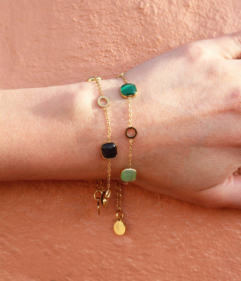 Green Willow Bracelet | Handmade