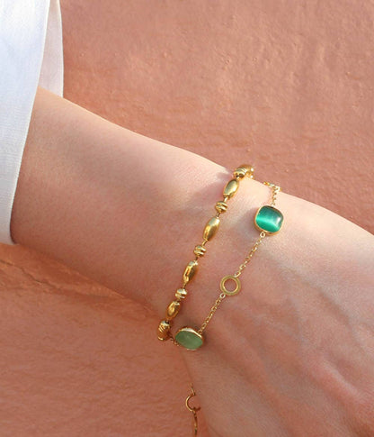 Green Willow Bracelet | Handmade