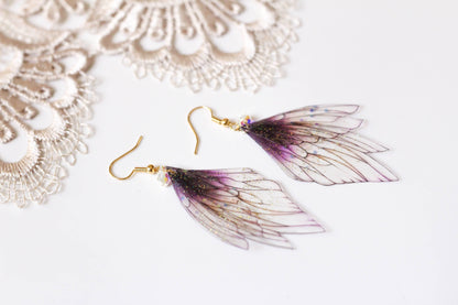 Ricorda | Orecchini Ali di fata | Fatto a mano