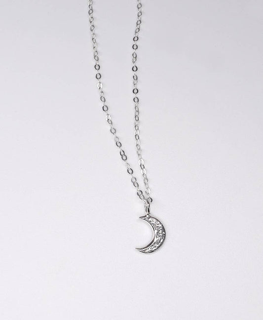 NAISSANCE necklace | Moon | Silver | Artisanal
