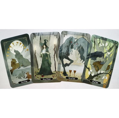 Mini Tarot Cards | Dark Wood | Abigail Larson | Llewellyn Publications,us