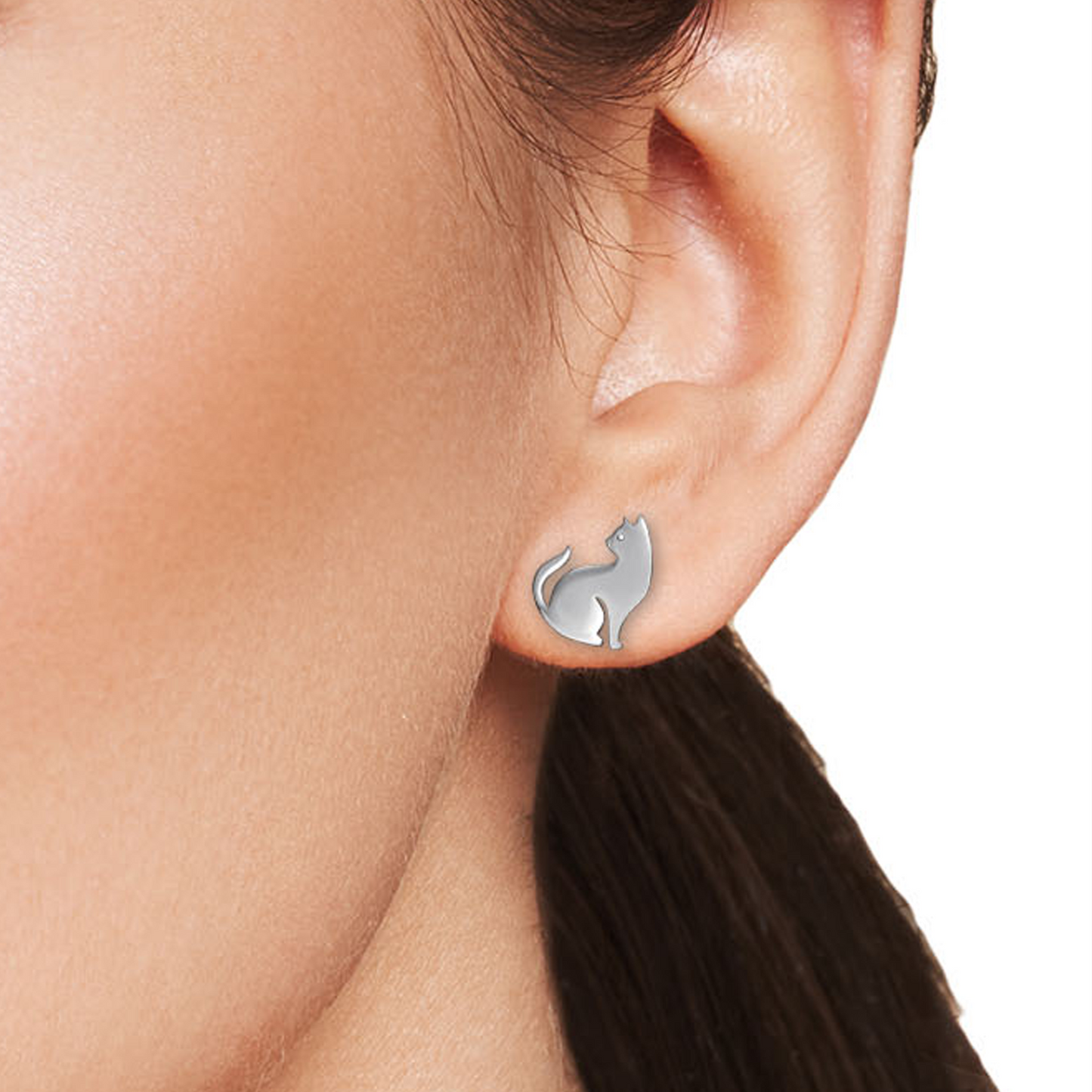 Mewline | Orecchini Gatto in Acciaio Chirurgico