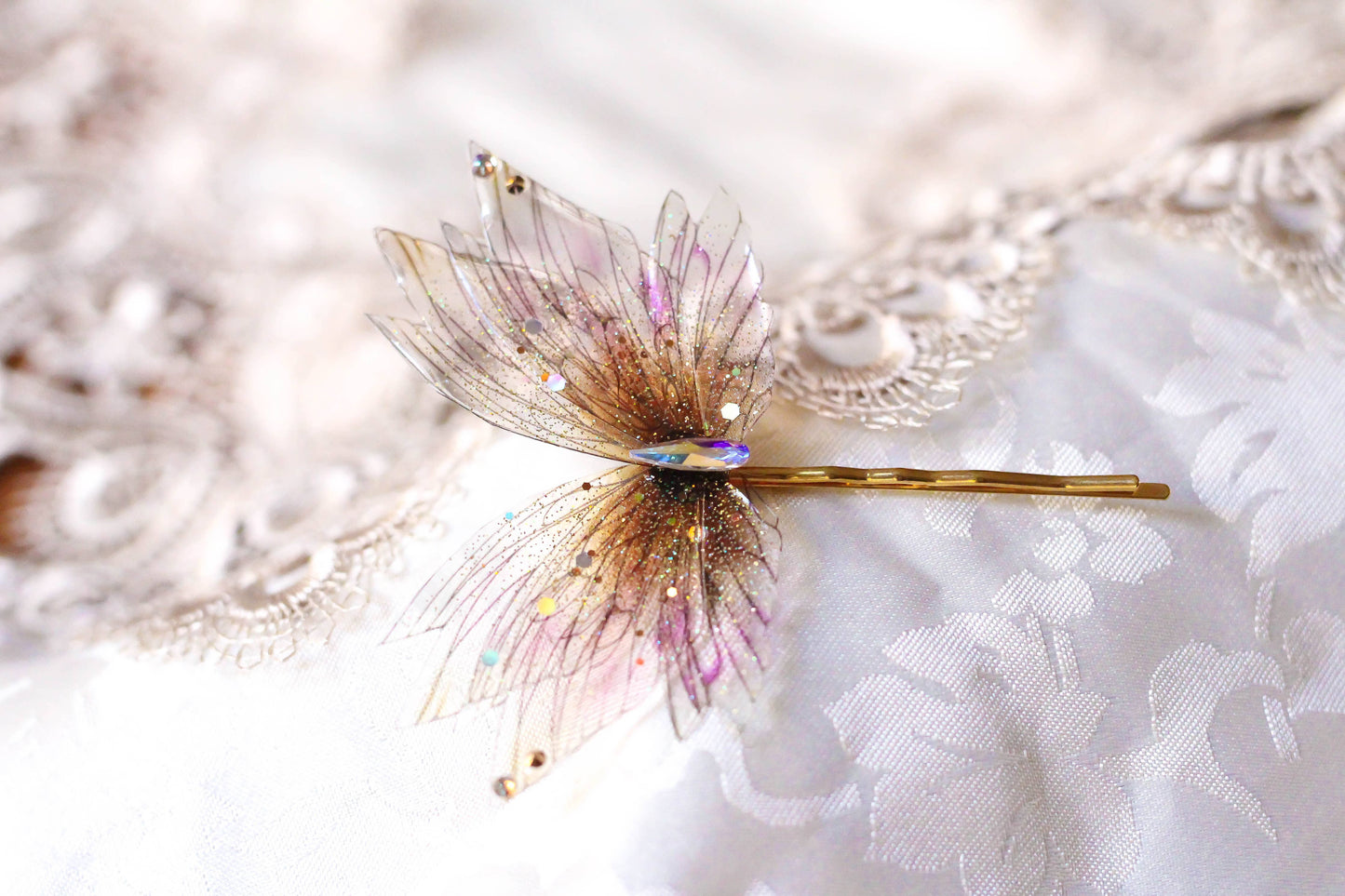 Alder Heart | Orecchini Ali di fata | Fatto a mano