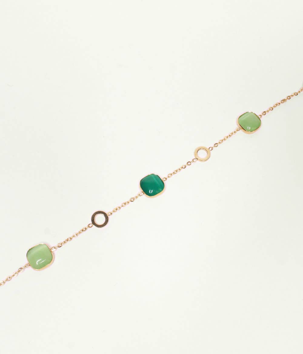 Green Willow Bracelet | Handmade