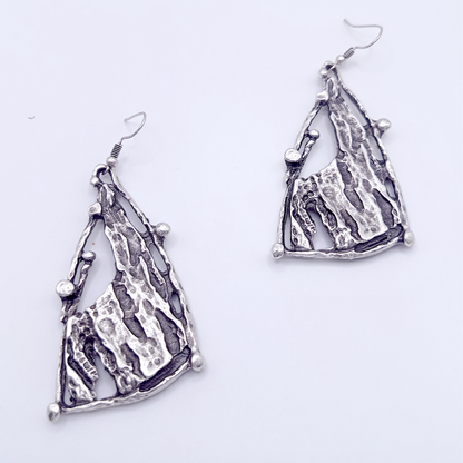 Wild Eclipse | Set collana orecchini e anello | placcati in argento