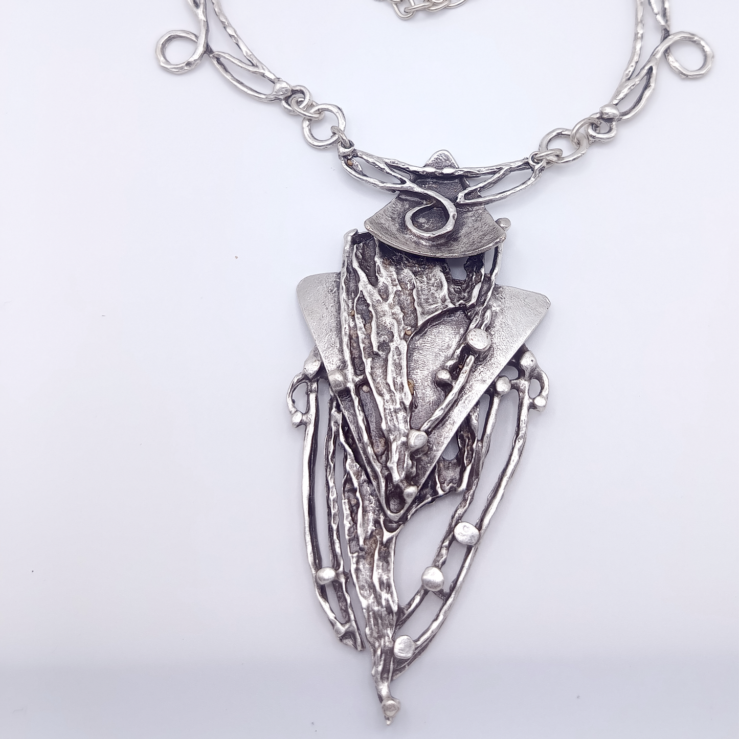 Wild Eclipse | Set collana orecchini e anello | placcati in argento